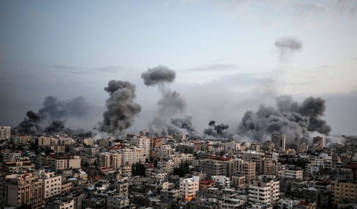 Gaza-conflict-destruction-city